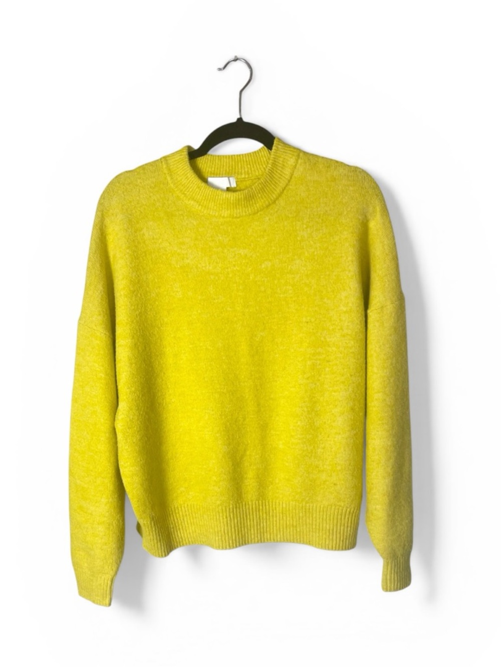 H&M Lemon Yellow Crewneck Sweater Size L